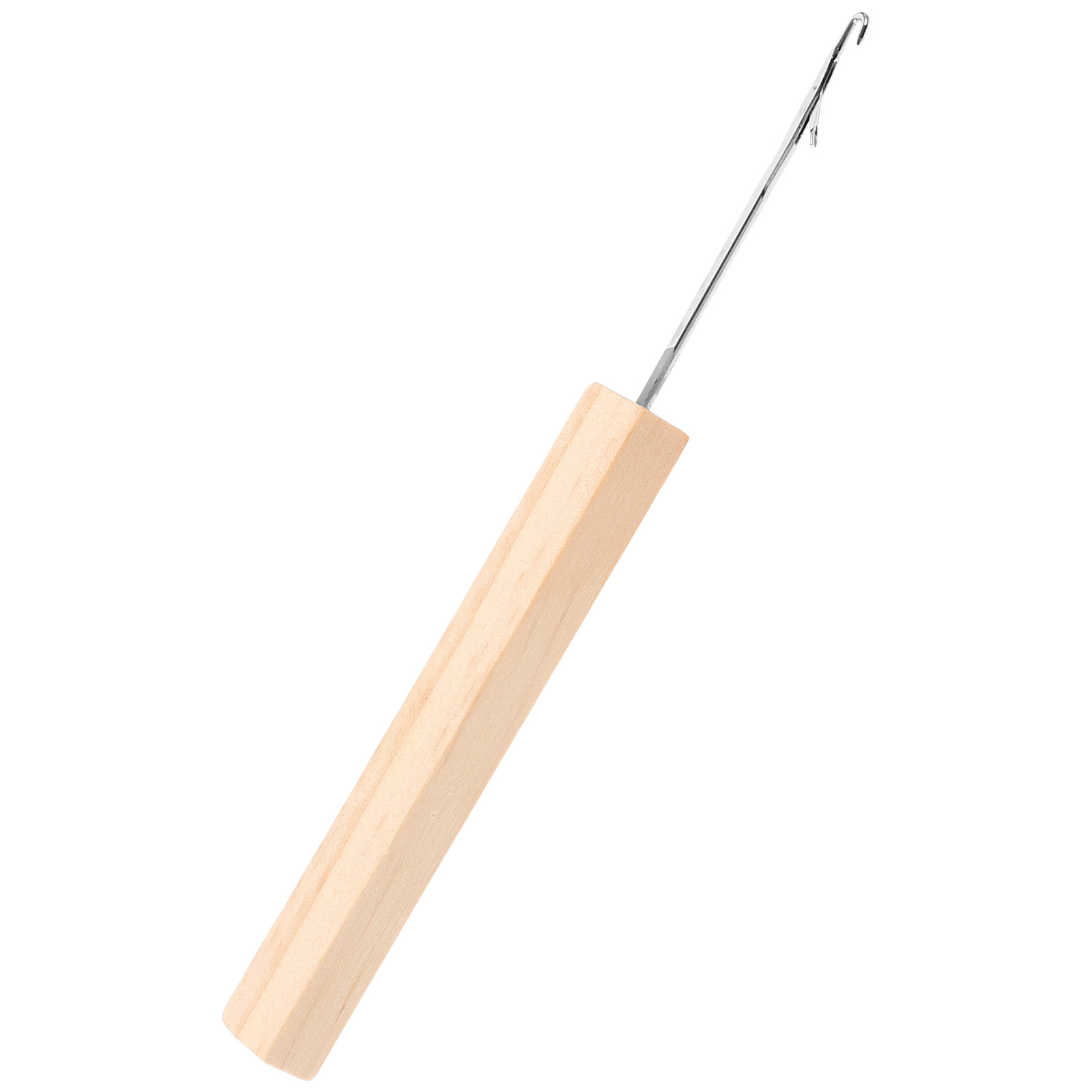Wooden Crochet Hooks Ergonomic Handle - Juego de ganchos de ganchillo profesionales