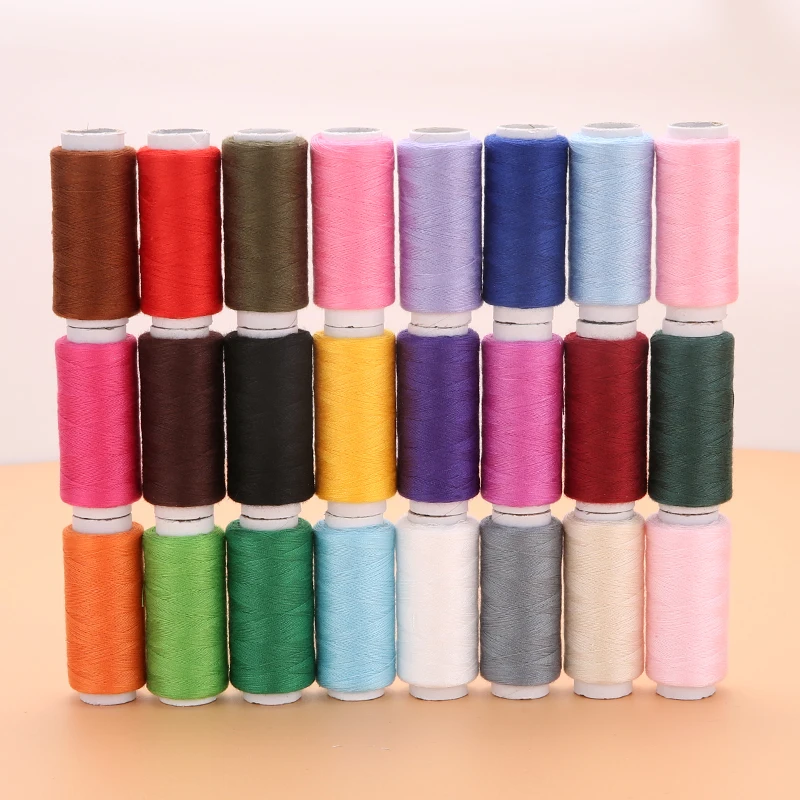 Cotton Embroidery Thread Skeins - Hilo de Coser de 24 Colores,