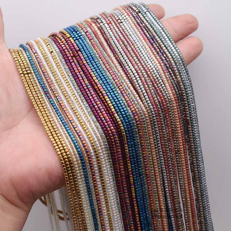 Glass Seed Beads 2Mm Jewelry Making - Nuevo 2mm 198 Uds Color dorado