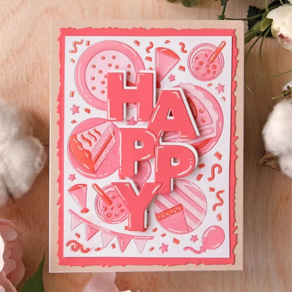 Nuevos troqueles metálicos par - Scrapbooking reseña y precio