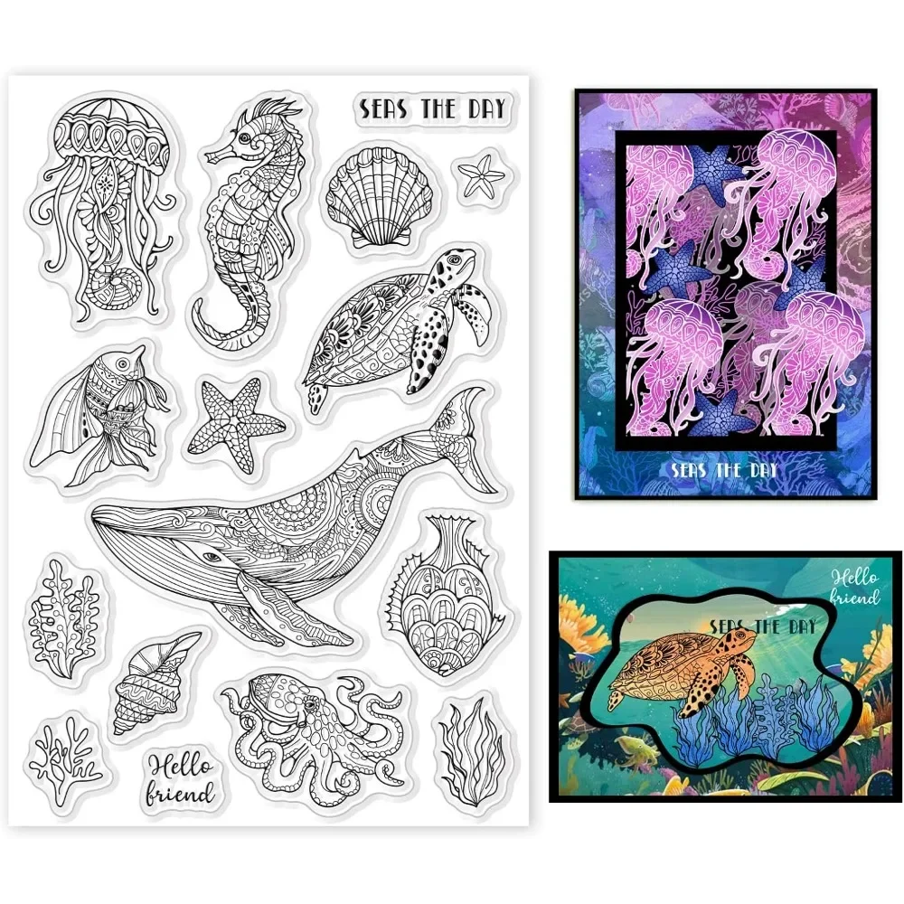 Sellos transparentes de vida o - Clear Silicone Stamps For Card Making reseña y precio