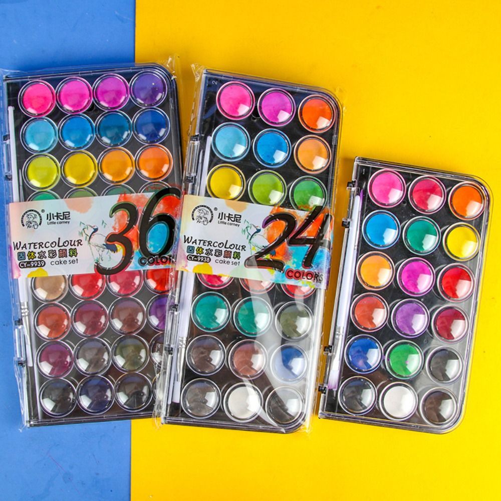 Juego de pintura de acuarela s - Watercolor Paint Set Solid Pigment reseña y precio