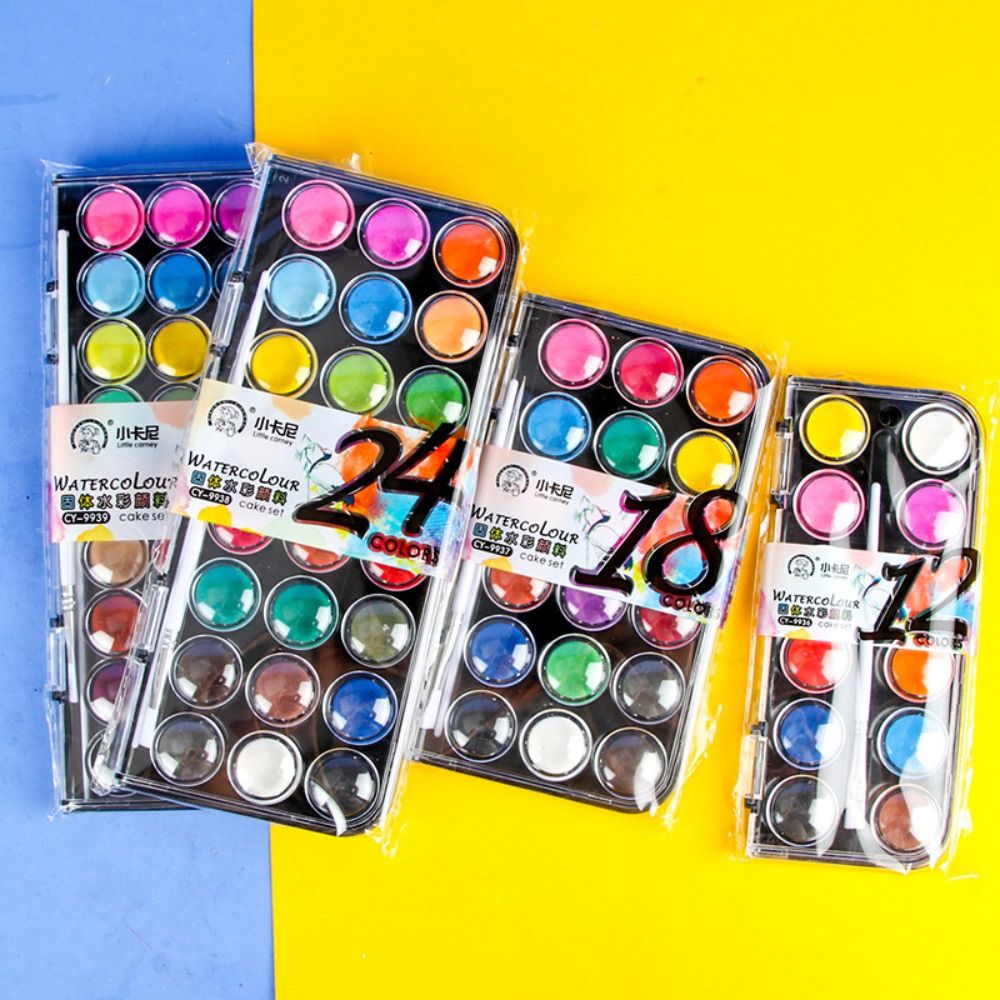 Juego de pintura de acuarela s - Watercolor Paint Set Solid Pigment reseña y precio