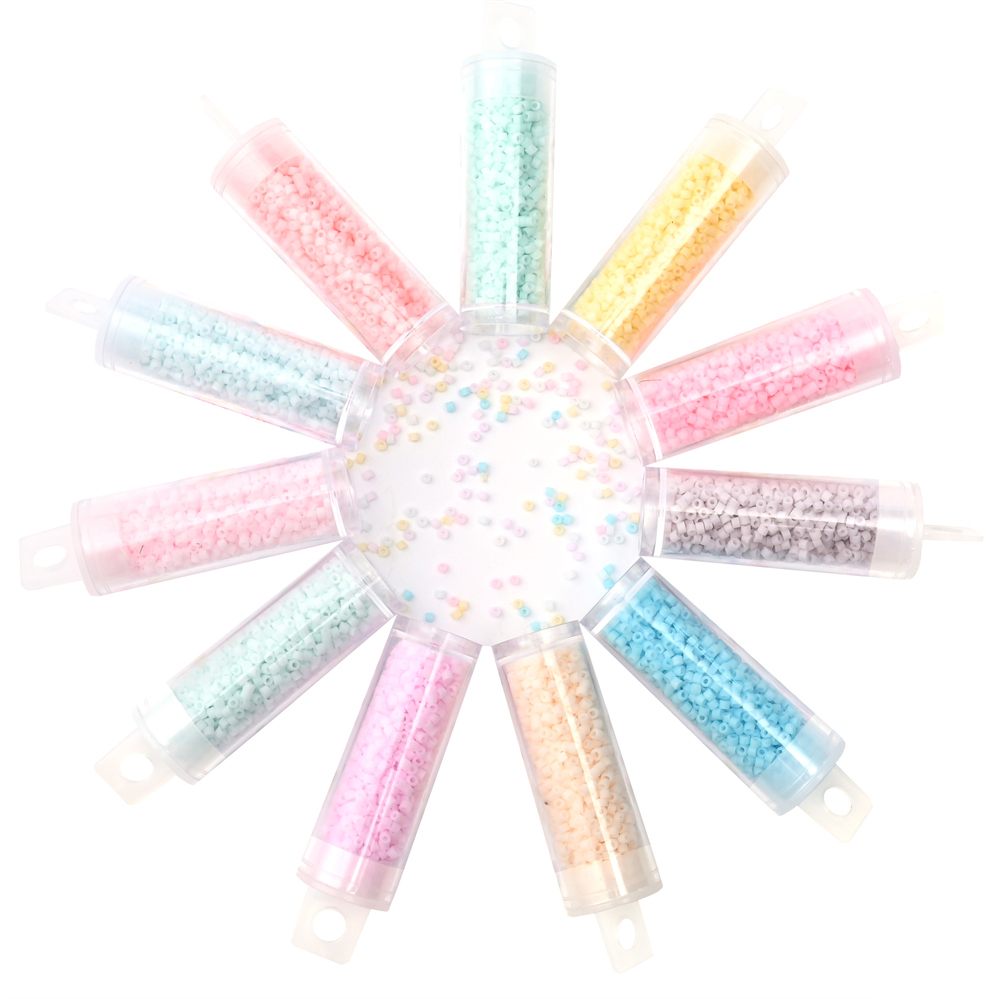1200 Uds. Macaron de 2mm peque - Glass Seed Beads 2Mm Jewelry Making reseña y precio