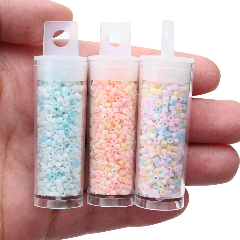 1200 Uds. Macaron de 2mm peque - Glass Seed Beads 2Mm Jewelry Making reseña y precio