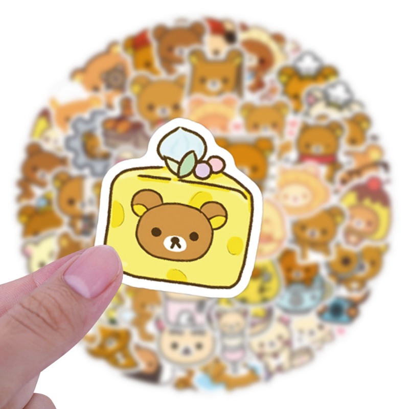 Pegatinas Bandai Rilakkuma Kii - Scrapbooking reseña y precio