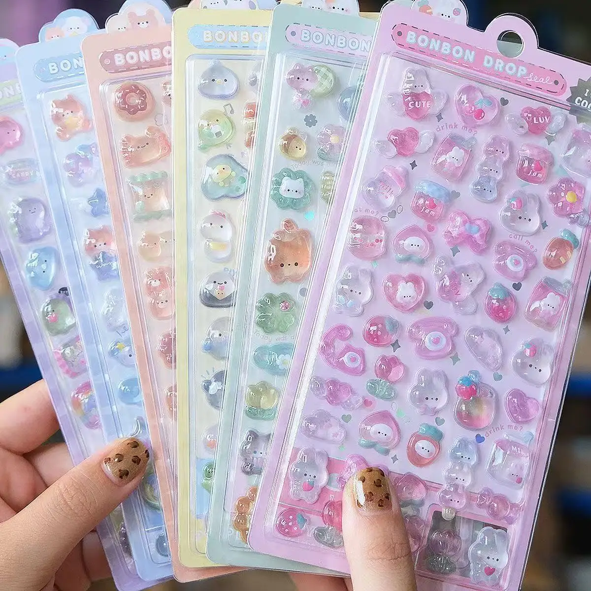 Pegatinas de Resina 3D Kawaii  - Scrapbooking reseña y precio