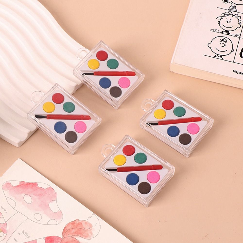 Portátil con pincel de pintura - Watercolor Paint Set Solid Pigment reseña y precio