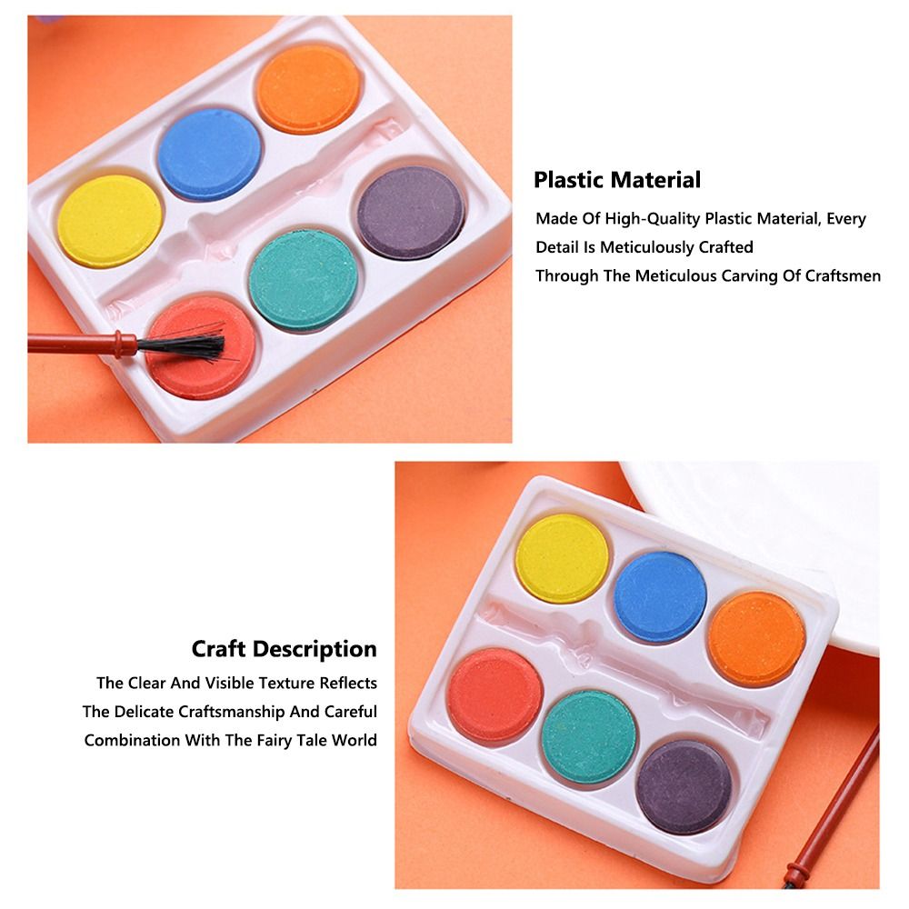 Portátil con pincel de pintura - Watercolor Paint Set Solid Pigment reseña y precio