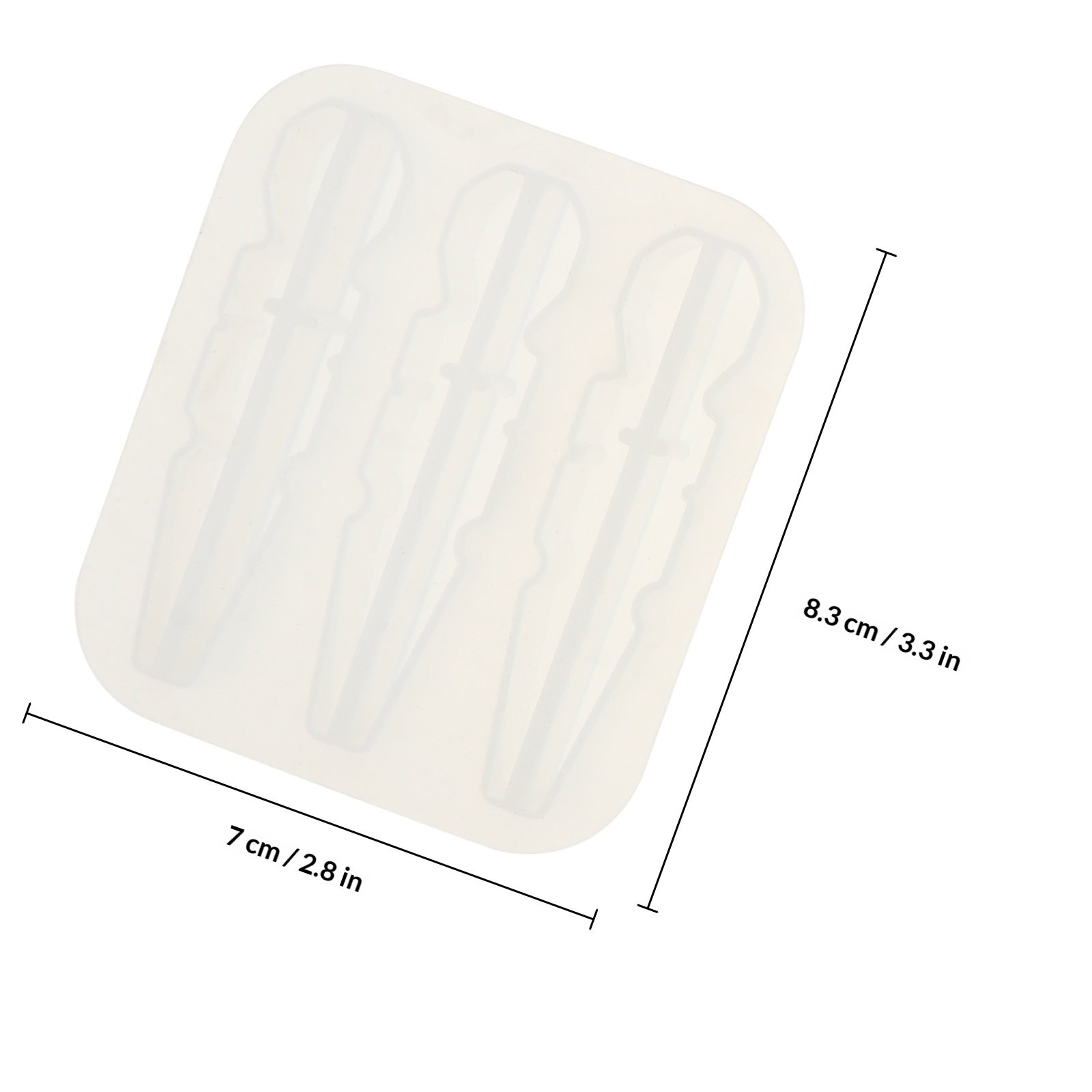 3 piezas de moldes de silicona - Silicone Epoxy Resin Molds Set reseña y precio